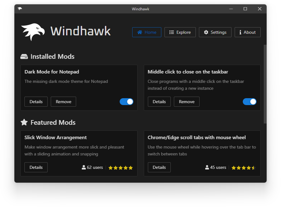 for mac instal Windhawk